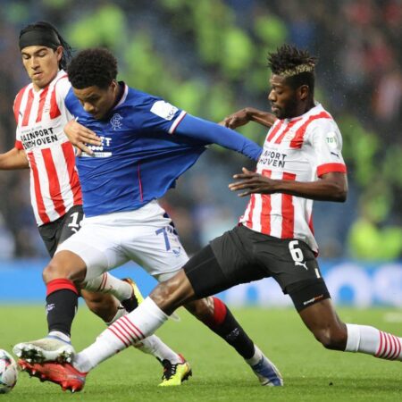 Nhận định kèo PSV vs Rangers, 2h00 ngày 25/8 dự đoán cúp C1 châu Âu