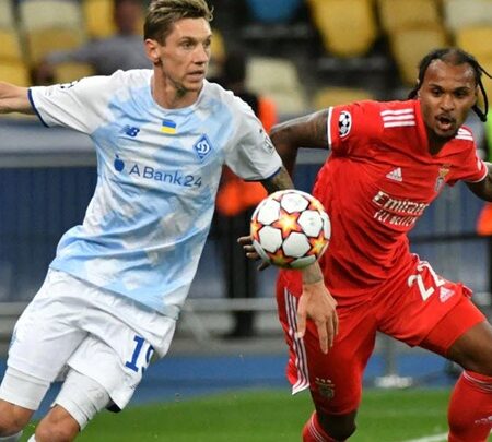 Nhận định kèo Benfica vs Dynamo Kiev, 2h00 ngày 24/8 dự đoán Cup C1 2022