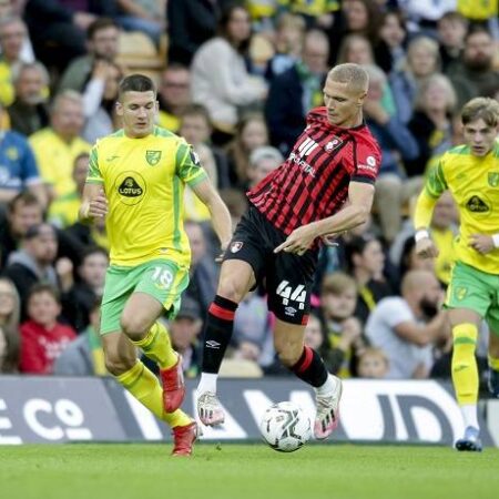Soi kèo, dự đoán Macao Norwich vs Bournemouth 1h45 ngày 24/8