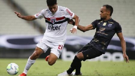Nhận định kèo Sao Paulo vs Ceara, 5h15 ngày 4/8 dự đoán Copa Sudamericana