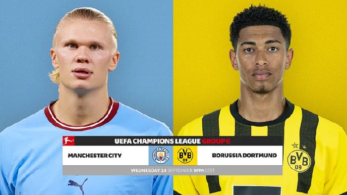 Dự đoán, soi kèo thẻ vàng Man City vs Dortmund, 2h ngày 15/9