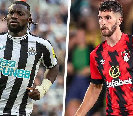 Nhận định kèo Newcastle vs Bournemouth, 21h ngày 17/9