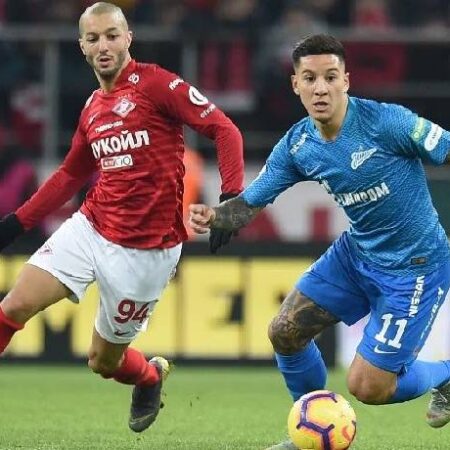 Nhận định kèo Spartak Moscow vs Zenit, 0h30 ngày 30/9 dự đoán Cúp Nga