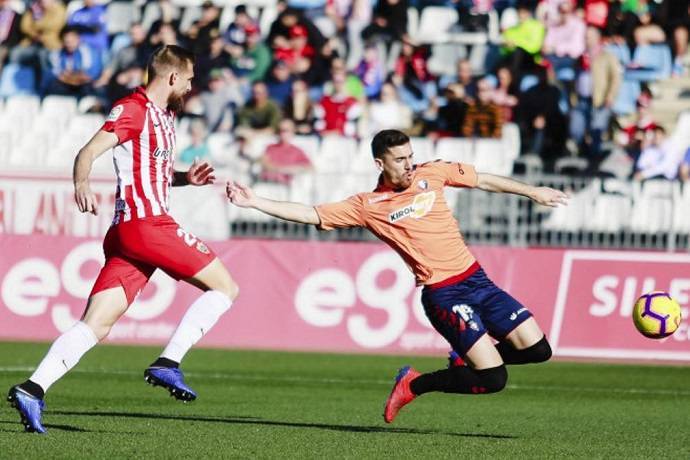 Soi kèo đặc biệt Almeria vs Osasuna, 2h ngày 13/9