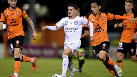 Biến động tỷ lệ kèo Brisbane Roar vs Melbourne City, 15h45 ngày 14/10