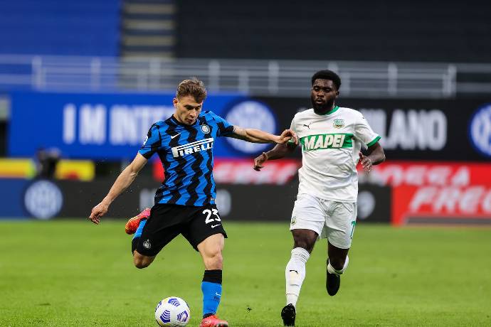 Biến động tỷ lệ kèo Sassuolo vs Inter Milan, 20h ngày 8/10