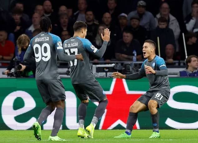 Đội hình ra sân chính thức Napoli vs Ajax, 23h45 ngày 12/10 (cập nhật)