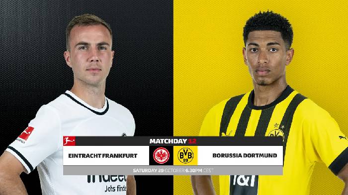 Nhận định kèo Frankfurt vs Dortmund, 23h30 ngày 29/10