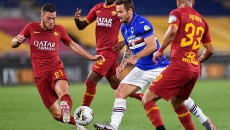 Nhận định kèo Sampdoria vs AS Roma, 23h30 ngày 17/10