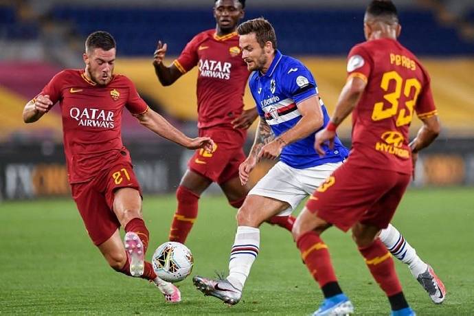 Nhận định kèo Sampdoria vs AS Roma, 23h30 ngày 17/10