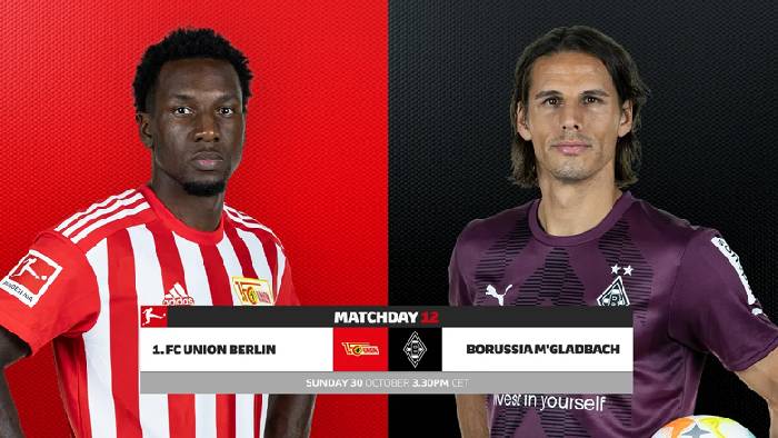 Nhận định kèo Union Berlin vs Monchengladbach, 21h30 ngày 30/10