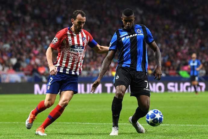 Phân tích kèo hiệp 1 Club Brugge vs Atletico Madrid, 2h ngày 5/10