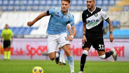 Nhận định kèo Lazio vs Udinese 20h00 ngày 16/10 dư đoán giải VĐQG Italia