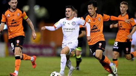 Soi kèo phạt góc Brisbane Roar vs Melbourne City, 15h45 ngày 14/10