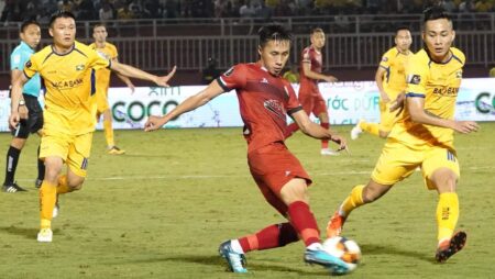 Nhận định kèo TP HCM vs SLNA, 19h15 ngày 23/10 dự đoán V-League