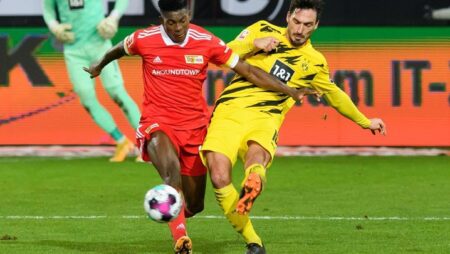 Nhận định kèo Union Berlin vs Dortmund 22h30 ngày 16/10 dự đoán giải VĐQG Đức