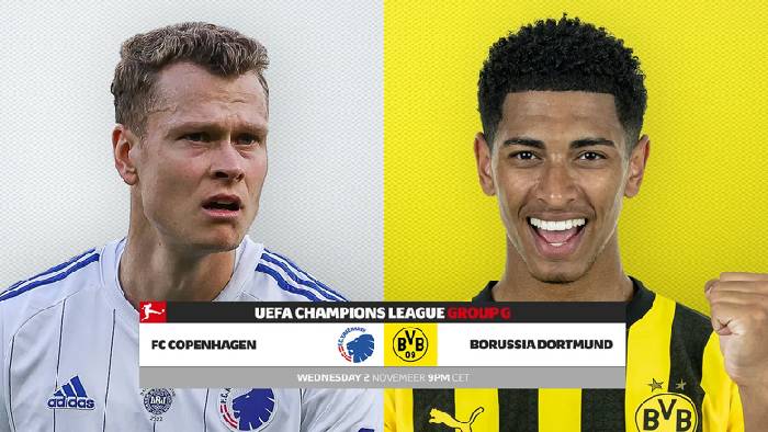 Nhận định kèo Copenhagen vs Dortmund, 3h ngày 3/11