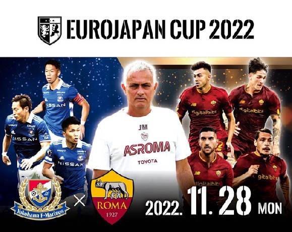 Nhận định kèo Yokohama Marinos vs AS Roma, 17h30 ngày 28/11