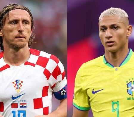 Dự đoán, soi kèo thẻ vàng Croatia vs Brazil, 22h ngày 9/12