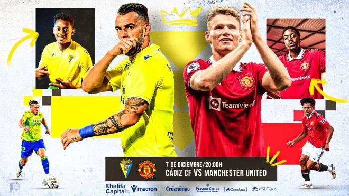 Nhận định kèo Cadiz vs MU, 2h ngày 8/12