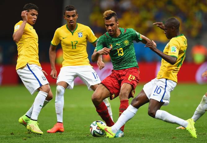 Phân tích kèo hiệp 1 Cameroon vs Brazil, 2h ngày 3/12