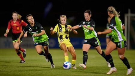 Phân tích kèo hiệp 1 Nữ Canberra vs Nữ Wellington Phoenix, 11h00 ngày 10/12