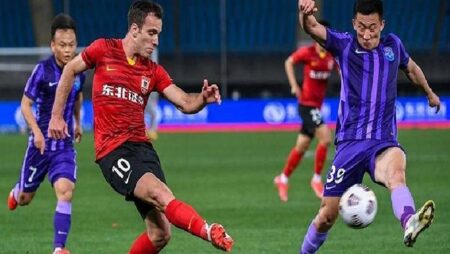 Phân tích kèo hiệp 1 Tianjin Tiger vs Guangzhou, 18h ngày 5/12