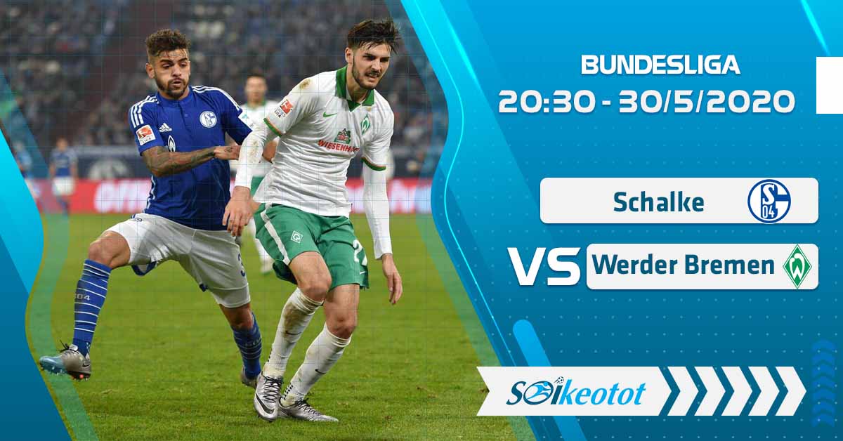 Dự đoán Schalke vs Werder Bremen lúc 20h30 ngày 30/5/2020 soi-keo-schalke-vs-werder-bremen-luc-20h30-ngay-30-5-2020