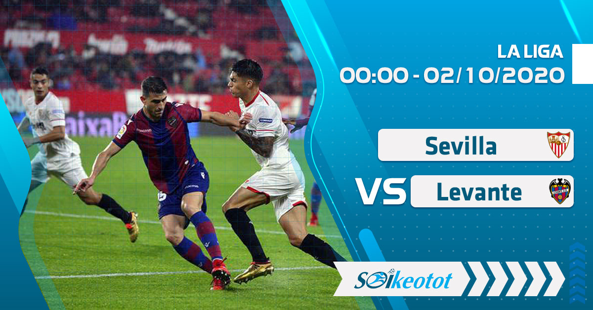 Dự đoán Sevilla vs Levante lúc 0h ngày 2/10/2020 soi-keo-sevilla-vs-levante-luc-0h-ngay-2-10-2020