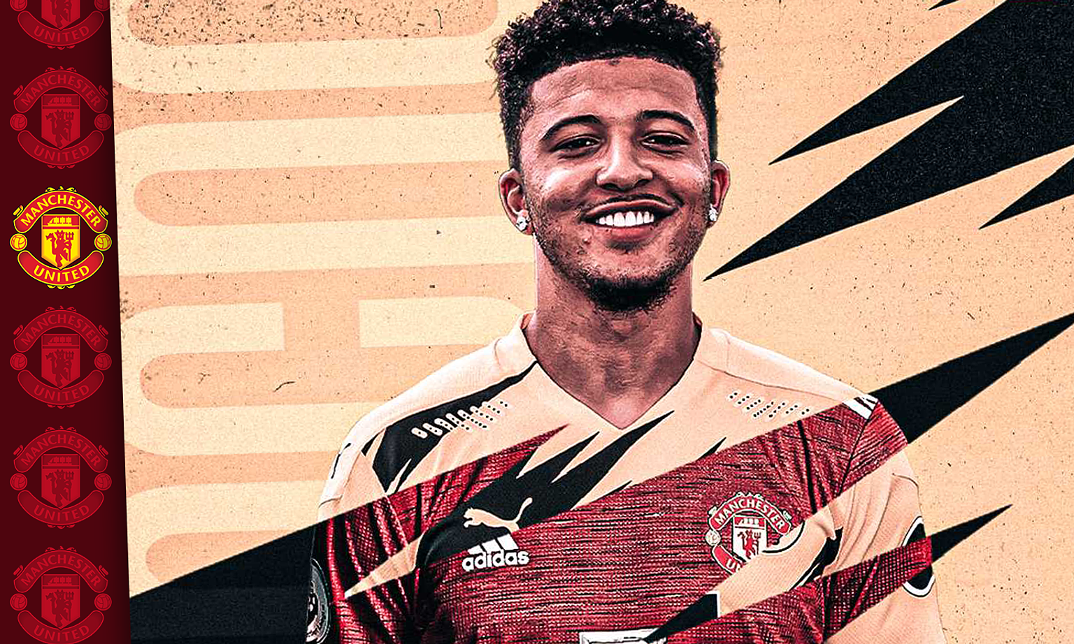 Sancho được kỳ vọng sẽ nâng tầm Man Utd, giải cơn khát danh hiệu của CLB. Ảnh: Sky Sports